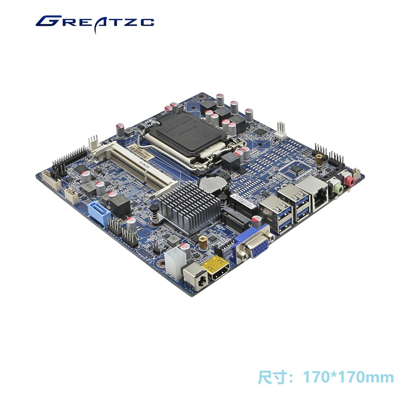 Mini ITX一體機(jī)主板 迷你PC主板 INTEL H310芯片組 支持9、8、7、6代CPU